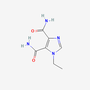 1H-Imidazole-4,5-dicarboxamide, 1-ethyl-