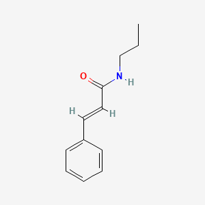molecular formula C12H15NO B12003174 n-Propylcinnamamide CAS No. 6329-15-3