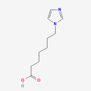 B1200328 7-(1-Imidazolyl)heptanoic acid CAS No. 68887-67-2