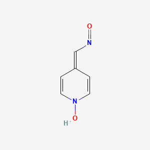 molecular formula C6H6N2O2 B12003295 Isonicotinaldehyde oxime 1-oxide CAS No. 699-07-0