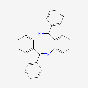 molecular formula C26H18N2 B12003327 6,12-Diphenyldibenzo[b,f][1,5]diazocine CAS No. 7139-42-6
