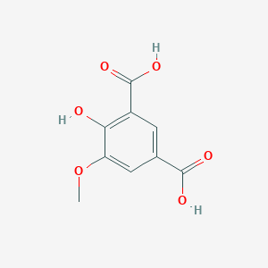 molecular formula C9H8O6 B1200343 5-Carboxyvanillic acid CAS No. 2134-91-0