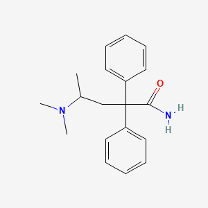 molecular formula C19H24N2O B1200344 Aminopentamide CAS No. 60-46-8