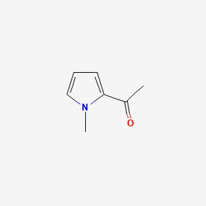 molecular formula C7H9NO B1200348 2-Acetyl-1-methylpyrrole CAS No. 932-16-1