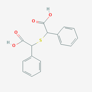 molecular formula C16H14O4S B12003630 2,2'-Sulfanediylbis(phenylacetic acid) CAS No. 14618-83-8