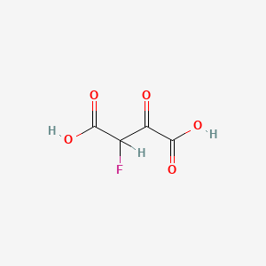 molecular formula C4H3FO5 B1200378 3-Fluorooxaloacetate CAS No. 392-47-2