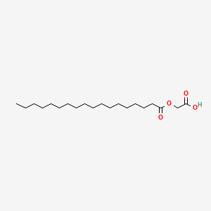 molecular formula C20H38O4 B12003910 Carboxymethyl stearate CAS No. 59829-80-0