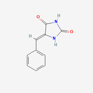 molecular formula C10H8N2O2 B1200397 (5Z)-5-benzylideneimidazolidine-2,4-dione CAS No. 3775-01-7