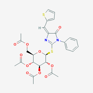 molecular formula C28H28N2O10S2 B120040 Ptmtgth CAS No. 151731-16-7