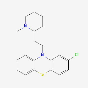 molecular formula C20H23ClN2S B1200400 Ridazin CAS No. 5060-56-0