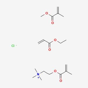 molecular formula C19H34ClNO6 B1200404 Eudragit RS CAS No. 33434-24-1