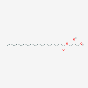 molecular formula C20H40O4 B1200405 1-Heptadecanoyl-rac-glycerol CAS No. 68002-72-2