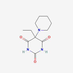 molecular formula C11H17N3O3 B1200410 Eldoral CAS No. 509-87-5