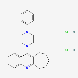 molecular formula C24H29Cl2N3 B1200413 Centphenaquin CAS No. 98459-16-6