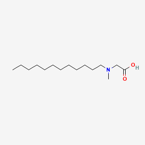 molecular formula C15H31NO2 B1200414 N-Dodecylsarcosinate CAS No. 15930-65-1