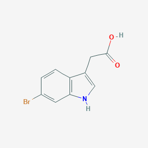 molecular formula C10H8BrNO2 B120042 2-(6-Bromo-1H-indol-3-yl)acetic acid CAS No. 152213-66-6