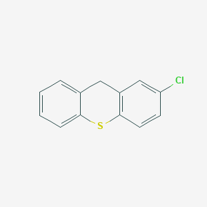 molecular formula C13H9ClS B12004221 2-Chlorothioxanthene CAS No. 92-38-6