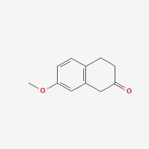 B1200426 7-Methoxy-2-tetralone CAS No. 4133-34-0