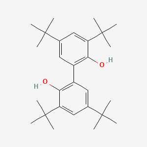 molecular formula C28H42O2 B1200428 3,3',5,5'-Tetra-tert-butyl-[1,1'-biphenyl]-2,2'-diol CAS No. 6390-69-8