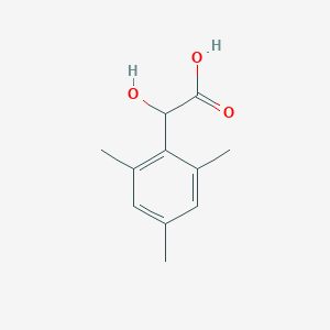 molecular formula C11H14O3 B12004282 Hydroxy(2,4,6-trimethylphenyl)acetic acid CAS No. 20797-56-2
