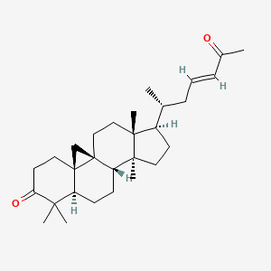 molecular formula C29H44O2 B1200431 Vaticinone 