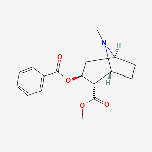 molecular formula C17H21NO4 B1200434 Pseudococaine CAS No. 478-73-9