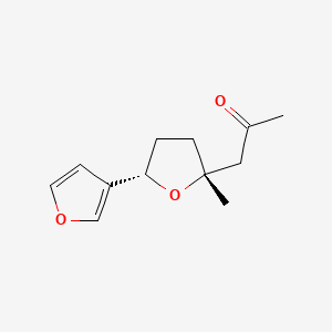molecular formula C12H16O3 B1200456 Deisopropylngaione CAS No. 41059-85-2