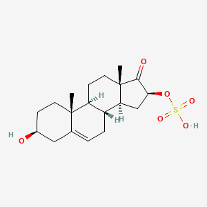 molecular formula C19H28O6S B1200471 16beta-OH-Dhea sulfate CAS No. 28905-55-7