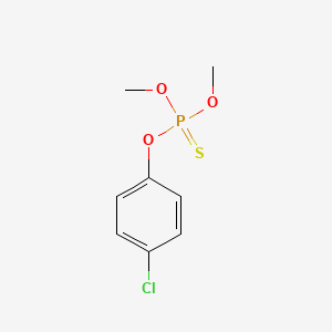 molecular formula C8H10ClO3PS B12004710 Dimethyl 4-chlorophenyl thiophosphate 