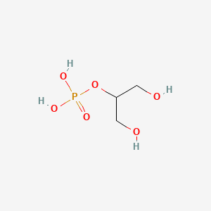 molecular formula C3H9O6P B1200491 beta-Glycerophosphoric acid CAS No. 17181-54-3
