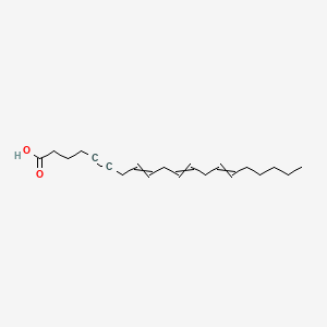 molecular formula C20H30O2 B1200492 Icosa-8,11,14-trien-5-ynoic acid 