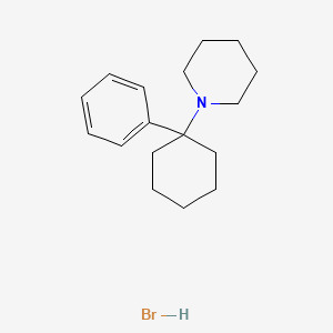 molecular formula C17H26BrN B1200499 Phenylcyclidine hydrobromide CAS No. 2981-31-9
