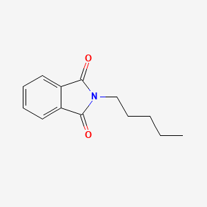 molecular formula C13H15NO2 B12004992 2-Pentyl-1H-isoindole-1,3(2H)-dione CAS No. 71510-39-9
