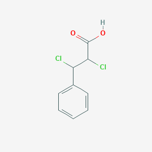 molecular formula C9H8Cl2O2 B12005016 2,3-Dichloro-3-phenylpropanoic acid CAS No. 35115-76-5