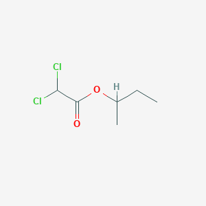 molecular formula C6H10Cl2O2 B12005081 Sec-butyl dichloroacetate CAS No. 62223-12-5