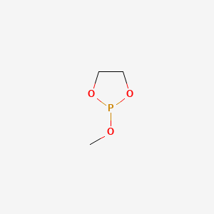 molecular formula C3H7O3P B12005156 2-Methoxy-1,3,2-dioxaphospholane CAS No. 3741-36-4