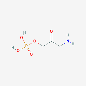 molecular formula C3H8NO5P B1200521 3-Amino-2-oxopropyl phosphate CAS No. 205189-34-0