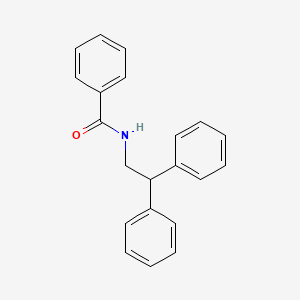 molecular formula C21H19NO B12005212 N-(2,2-Diphenylethyl)benzamide CAS No. 77198-90-4