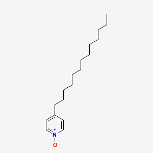 molecular formula C18H31NO B12005238 4-Tridecylpyridine-N-oxide CAS No. 22202-50-2