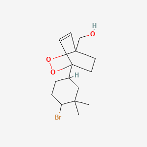 molecular formula C15H23BrO3 B1200526 Majapolene A 
