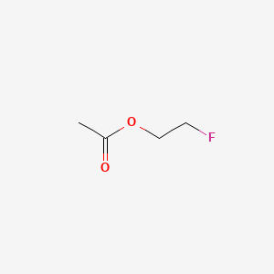 molecular formula C4H7FO2 B1200532 2-Fluoroethyl acetate CAS No. 462-26-0
