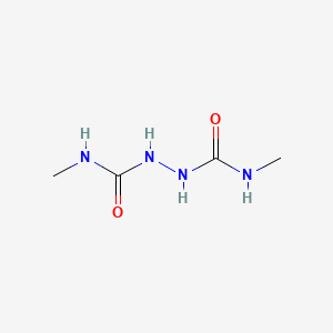 molecular formula C4H10N4O2 B12005386 N~1~,N~2~-Dimethylhydrazine-1,2-dicarboxamide CAS No. 2937-76-0