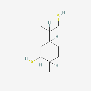 molecular formula C10H20S2 B1200540 Dipentenedimercaptan CAS No. 4802-20-4