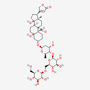 molecular formula C42H64O19 B1200544 k-Strophanthoside CAS No. 33279-57-1