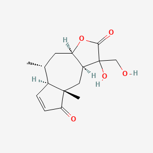 molecular formula C15H20O5 B1200557 Hymenoflorin 