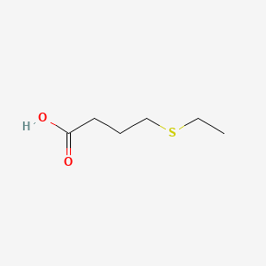 molecular formula C6H12O2S B12005848 Butyric acid, 4-ethylthio- CAS No. 71057-15-3