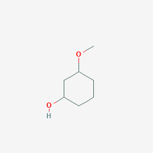 molecular formula C7H14O2 B1200588 3-Methoxycyclohexan-1-ol CAS No. 89794-53-6