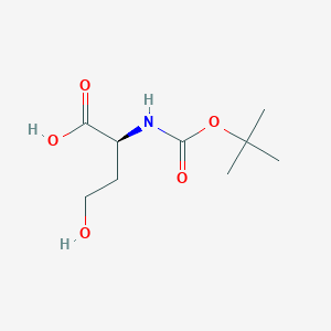 molecular formula C9H17NO5 B120059 Boc-L-homoserine CAS No. 41088-86-2