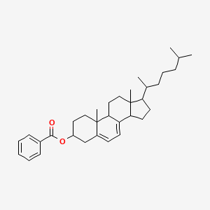 molecular formula C34H48O2 B12005936 Cholesta-5,7-dien-3-beta-yl benzoate 
