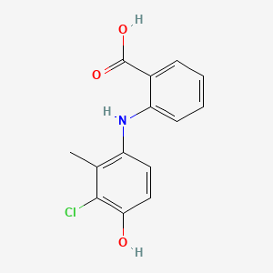 N-(2-Methyl-3-chloro-4-hydroxyphenyl)anthranilic acid